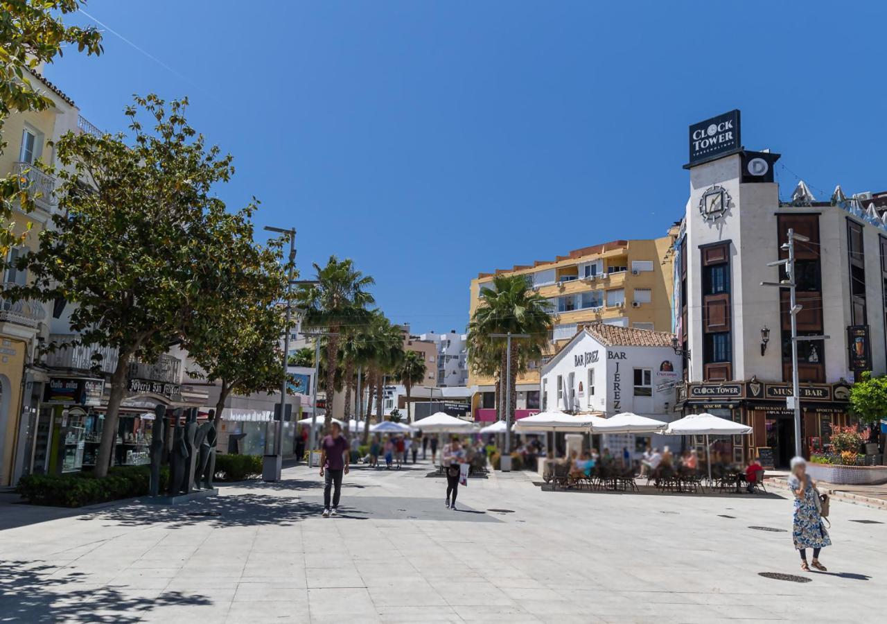 Apartamento Centro Wifi Terraza Parking Ascensor A La Playa A 5 Min Torremolinos Exterior foto